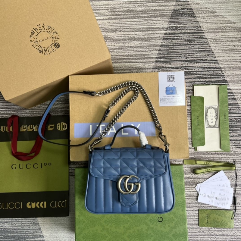 G*u*i top handle bags